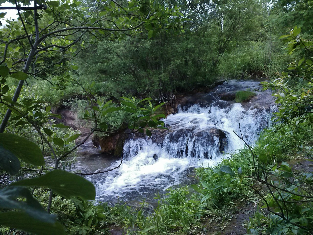 Водопад на реке Шингарка